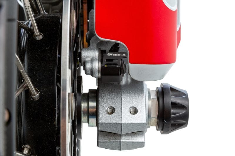 Wunderlich ABS-sensorbescherming - voorwiel DesertX (Discovery) - zwart - Afbeelding 4