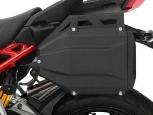 Wunderlich gereedschapskist voor modellen zonder koffer - codeerbaar voor originele Ducati sleutels - zwart