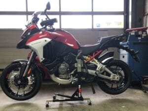 Bursig middenstandaard Ducati Multistrada V4 / V4S - zwart