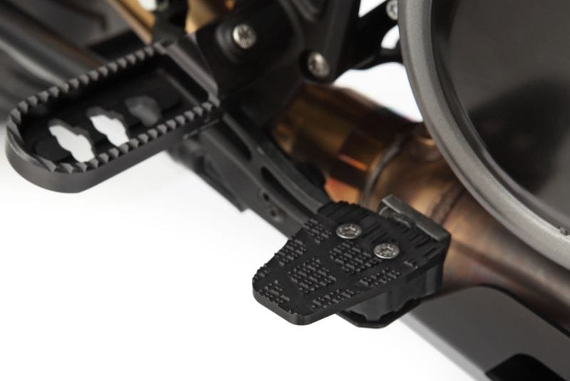 Wunderlich vergroting voor offroad voetremhendel Pan America 1250 - zwart