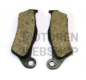 FERODO FDB2039P BRAKE PADS ORGANIC achter