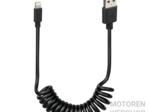 Veerkabel Usb Apple 8 Pin - 100 cm - Zwart