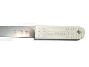 Voelermaat 0,15mm