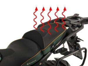 Wunderlich passagiersstoel AKTIVKOMFORT met stoelverwarming Smart Plug & Play R 1300 GS - Standaard - groen-goud