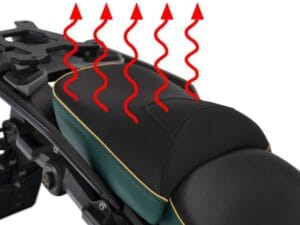 Wunderlich passagiersstoel AKTIVKOMFORT Smart Plug & Play R 1300 GS - Queens Edition - Standaard - groen-goud