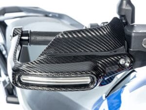 Ilmberger handbeschermer met richtingaanwijzerhouder R 1300 GS (Adventure) - rechts - carbon - glanzend