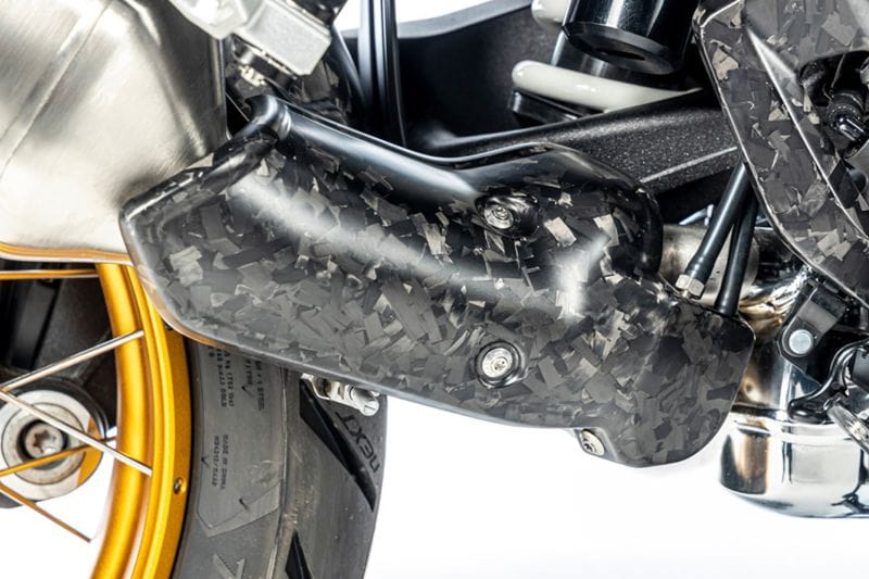 Ilmberger uitlaat hittebescherming lager R 1300 GS (Adventure) - Black Diamond Carbon - mat - Afbeelding 4