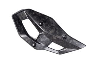 Ilmberger hielbeschermer R 1300 GS - rechts - Black Diamond Carbon - mat