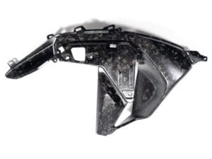 Ilmberger luchtuitlaatkap R 1300 GS - links - Black Diamond Carbon - mat