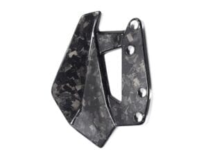 Ilmberger winddeflector R 1300 GS (Adventure) - rechts - Black Diamond Carbon - glanzend