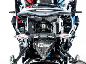 Ilmberger spatbord kentekenplaathouder M 1000 XR - carbon - glanzend