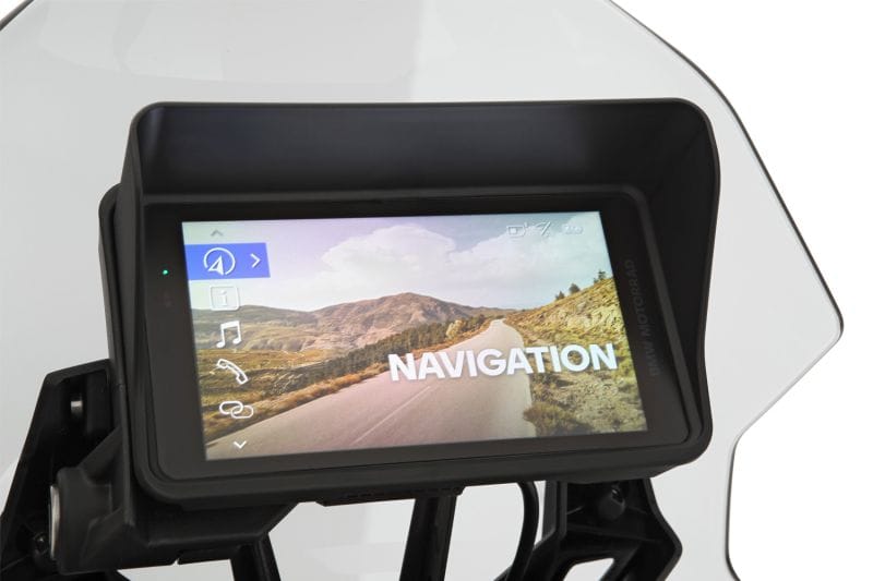 Wunderlich navigatie-verblindingsbescherming voor BMW Navigator ConnectedRide - zwart - Afbeelding 7