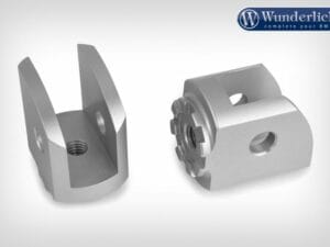 Wunderlich Vario joint EVO1 driver (paar) - zilver