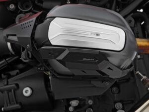 Wunderlich kleppendeksel en cilinderbeschermers R 12 - zwart