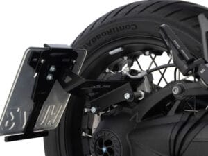 Wunderlich kentekenplaathouder LOW R12 - zwart