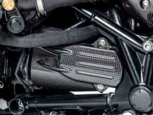 Ilmberger startercover R 12 nineT - carbon - glanzend