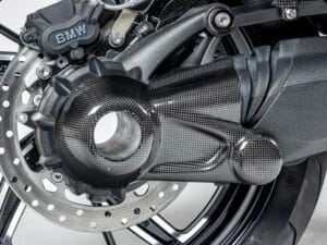 Ilmberger cardanbehuizingsdeksel R 12 nineT - carbon - glanzend