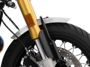 Wunderlich Classic voorspatbord - laag - zilver