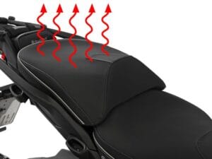 Wunderlich passagiersstoel AKTIVKOMFORT met stoelverwarming Multistrada V4 - zwart