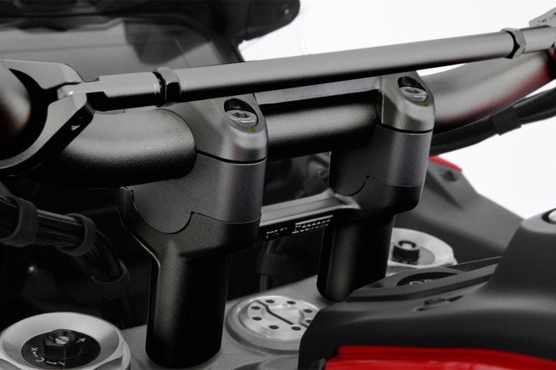 Wunderlich ERGO stuurverhoger Ducati Multistrada V4 - 25mm - zwart
