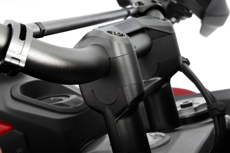 Wunderlich ERGO stuurverhoger Ducati Multistrada V4 - 25mm - zwart - Afbeelding 3