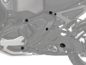 Wunderlich framedoppen 10-delig R 1300 GS Adventure - set - zwart