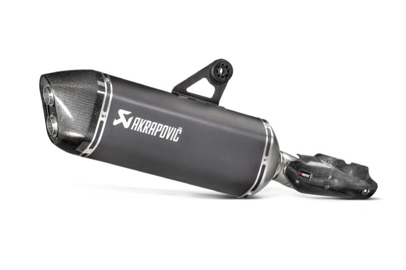 Akrapovic Slip-On Achterdemper R 1200 GS LC & ADV - Zwart