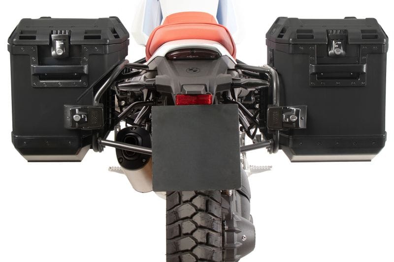 Hepco&Becker kofferrekset inclusief Xplorer Cutout R 12 G/S - zwart