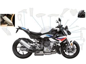 Lakbeschermingsfolie complete set S 1000 R (2025-) PremiumShield