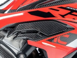 Ilmberger carbon luchtuitlaat voor S 1000 RR vanaf 2023 - rechts - carbon - glanzend