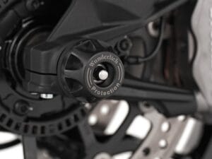 Wunderlich asbeschermingspads DOUBLESHOCK Multistrada V2 - voor - zwart