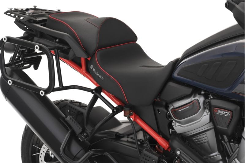 Wunderlich bestuurderszadel AKTIVKOMFORT Pan America 1250 - Standaard - zwart-rood - Afbeelding 7