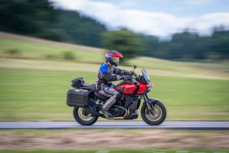 Wunderlich bestuurderszadel AKTIVKOMFORT Pan America 1250 - Standaard - zwart-rood - Afbeelding 2