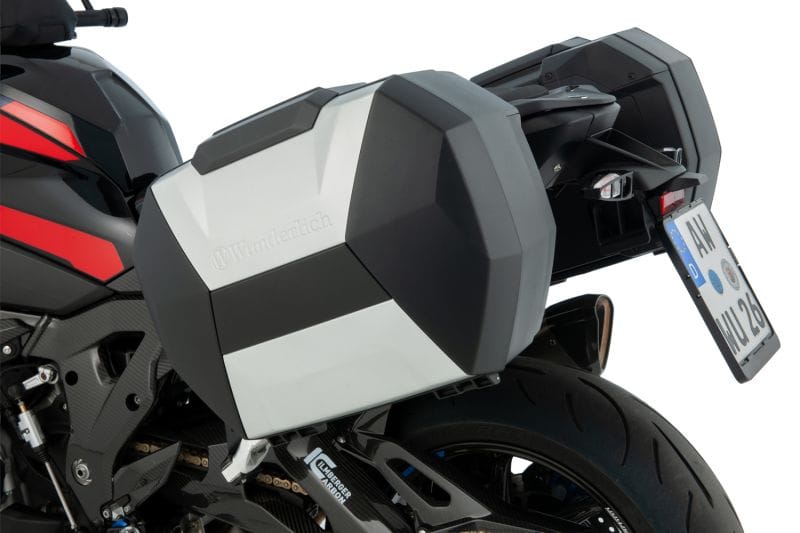 Wunderlich bagagesysteem Vario case X-CASE met X-RACK light M 1000 XR - set - zwart-zilver - Afbeelding 9