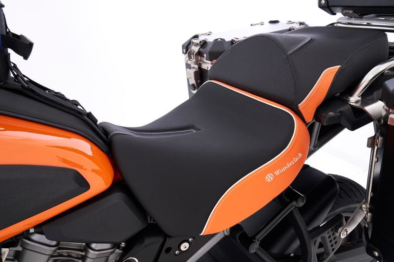 Wunderlich bestuurderszadel AKTIVKOMFORT Pan America 1250 - Standaard - zwart-oranje