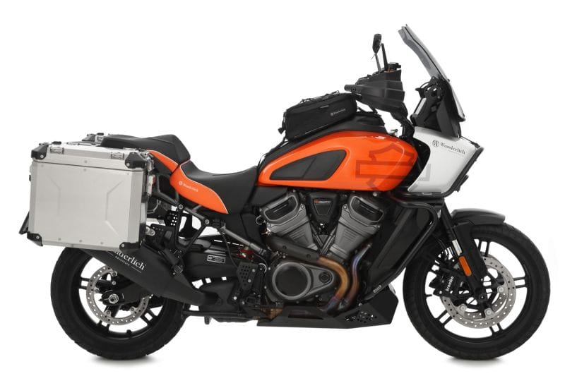 Wunderlich bestuurderszadel AKTIVKOMFORT Pan America 1250 - Standaard - zwart-oranje - Afbeelding 5